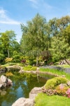 Scenic Lake And Garden 이미지 (480939229) - 게티이미지뱅크 Scenic Lake And Garden