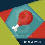 Chicken legs flat icon with long shadow,eps10 이미지 (467839240) - 게티이미지뱅크 Chicken legs flat icon with long shadow,eps10