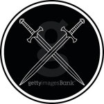 Crossed Swords Icon 이미지 (493221478) - 게티이미지뱅크 Crossed Swords Icon