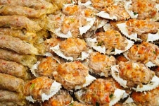 Deep-fried crab meat and minced pork Thai food 이미지 (481207008) - 게티이미지뱅크 Deep-fried crab meat and minced pork Thai food