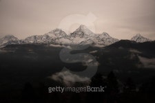 view of Annapurna mountain range ,Nepal 이미지 (484669290) - 게티이미지뱅크 view of Annapurna mountain range ,Nepal