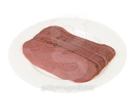 Sliced Pastrami on a Plate 이미지 (484111806) - 게티이미지뱅크 Sliced Pastrami on a Plate