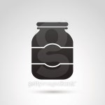 Jar icon isolated on white background. 이미지 (490367680) - 게티이미지뱅크 Jar icon isolated on white background.
