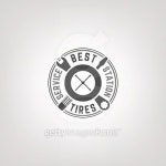 Tires Shop Logo006 A 이미지 (500015366) - 게티이미지뱅크 Tires Shop Logo006 A