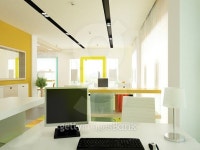 3d rendering of a bank office interior design 이미지 (496575154) - 게티이미지뱅크 3d rendering of a bank office interior design
