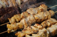 Barbecue with kebabs and kofta 이미지 (470041502) - 게티이미지뱅크 Barbecue with kebabs and kofta