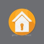 Symbol home with orange color background and vector design 이미지 (490825170) - 게티이미지뱅크 Symbol home with orange color... 