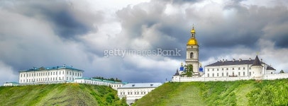 Tobolsk Kremlin panorama menacing sky 이미지 (487010452) - 게티이미지뱅크 Tobolsk Kremlin panorama menacing sky