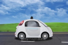Autonomous self-driving driverless vehicle driving on the road 이미지 (486790564) - 게티이미지뱅크 Autonomous self-driving... 