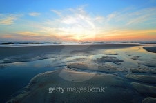 Tide pool at sunrise in North Florida 이미지 (495387788) - 게티이미지뱅크 Tide pool at sunrise in North Florida