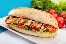 Chicken Sandwich Donner 이미지 (534532849) - 게티이미지뱅크 Chicken Sandwich Donner