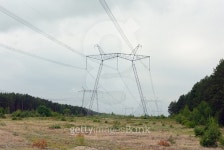 High-voltage power line 이미지 (478922474) - 게티이미지뱅크 High-voltage power line