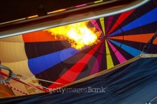 Hot air balloons of Cappadocia firing up 이미지 (497683306) - 게티이미지뱅크 Hot air balloons of Cappadocia firing up