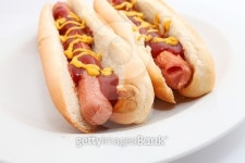 Hotdog in plain bun 이미지 (496773692) - 게티이미지뱅크 Hotdog in plain bun