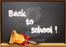 Back to school poster with golden bell 이미지 (485088174) - 게티이미지뱅크 Back to school poster with golden bell