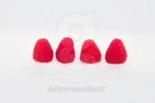 Four raspberries 이미지 (476851922) - 게티이미지뱅크 Four raspberries