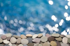 Marine pebbles on out-of-focus sea background. 이미지 (486165096) - 게티이미지뱅크 Marine pebbles on out-of-focus sea background.