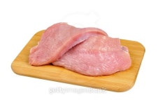 Turkey meat on a wooden board 이미지 (536030971) - 게티이미지뱅크 Turkey meat on a wooden board