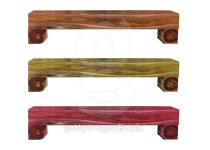 Isolated three color of wooden bench 이미지 (480450102) - 게티이미지뱅크 Isolated three color of wooden bench