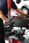 Auto Mechanic Working on Tire Repair 이미지 (464876446) - 게티이미지뱅크 Auto Mechanic Working on Tire Repair
