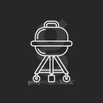 barbecue line icon 이미지 (482924976) - 게티이미지뱅크 barbecue line icon