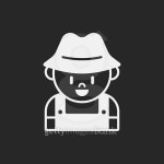 farmer icon 이미지 (482994910) - 게티이미지뱅크 farmer icon
