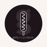 hot dog sausage line icon 이미지 (478360894) - 게티이미지뱅크 hot dog sausage line icon