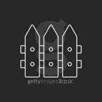 garden fence line icon 이미지 (483050242) - 게티이미지뱅크 garden fence line icon