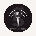 hot dog sausage line icon 이미지 (478361096) - 게티이미지뱅크 hot dog sausage line icon