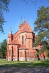 Church of the Blessed Virgin Mary. Druskininkay, Lithuania 이미지 (488600748) - 게티이미지뱅크 Church of the Blessed Virgin... 