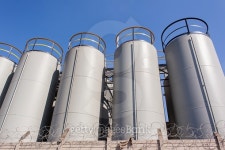 Industrial Chemical Tanks 이미지 (497541828) - 게티이미지뱅크 Industrial Chemical Tanks