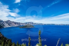 Deep Blue Crater Lake 이미지 (484381820) - 게티이미지뱅크 Deep Blue Crater Lake