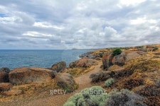 Granite Island off the coast of Victor Harbour South Australia 이미지 (495146804) - 게티이미지뱅크 Granite Island off the... 