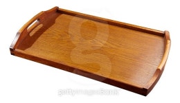 empty woody tray with white background 이미지 (475953510) - 게티이미지뱅크 empty woody tray with white background