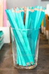 One pot of blue green turquoise pencils 이미지 (486783806) - 게티이미지뱅크 One pot of blue green turquoise pencils