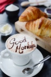 Breakfast cappuccino design - Good morning 이미지 (495555630) - 게티이미지뱅크 Breakfast cappuccino design - Good morning