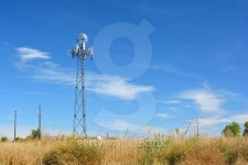 Cell Tower Disguised as a Farm Windmill 이미지 (495635014) - 게티이미지뱅크 Cell Tower Disguised as a Farm Windmill
