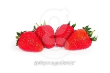 Strawberries isolated on white background 이미지 (469947624) - 게티이미지뱅크 Strawberries isolated on white background