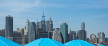 panorama new york city view downtown manhatten from brooklyn dumbo 이미지 (497982094) - 게티이미지뱅크 panorama new york... 
