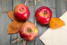 Winter red apples on a wooden table 이미지 (495291010) - 게티이미지뱅크 Winter red apples on a wooden table