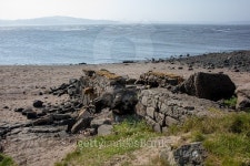 Scotland - Crammond Island Old wall 이미지 (486467762) - 게티이미지뱅크 Scotland - Crammond Island Old wall