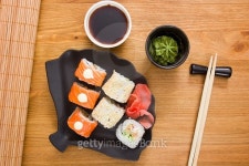 Set of sushi and rolls 이미지 (481453412) - 게티이미지뱅크 Set of sushi and rolls