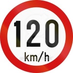 Speed Limit 120 In Ireland 이미지 (480262574) - 게티이미지뱅크 Speed Limit 120 In Ireland