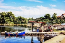 Fishing farm in Ston town 이미지 (467288606) - 게티이미지뱅크 Fishing farm in Ston town