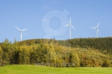 Wind Turbines on the Top of a Hill 이미지 (493582744) - 게티이미지뱅크 Wind Turbines on the Top of a Hill