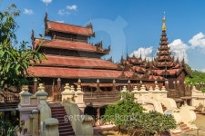 Shwe In Bin Kyaung Monastery 이미지 (496095572) - 게티이미지뱅크 Shwe In Bin Kyaung Monastery