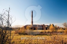 Factory in the fields 이미지 (496791778) - 게티이미지뱅크 Factory in the fields