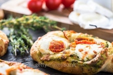 Homemade simple food, foccacia with cheese 이미지 (499342858) - 게티이미지뱅크 Homemade simple food, foccacia with cheese