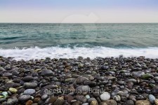 Stone Coast of Ocean with Waves 이미지 (500615238) - 게티이미지뱅크 Stone Coast of Ocean with Waves