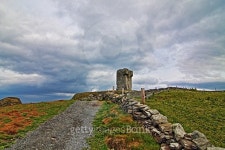 Moher Tower Stone fence along road leading to Moher Tower 이미지 (487133008) - 게티이미지뱅크 Moher Tower Stone fence along... 